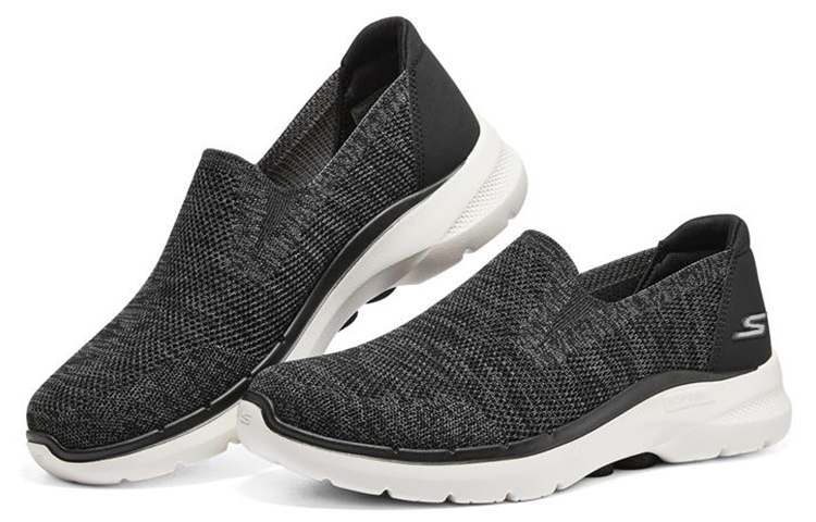 Lookbook Skechers Go Walk 6 ''Zwart'' 216271-BLK