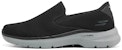 Skechers Go Walk 6 Anaglif 'Hitam Kelabu' 216201-BKGY