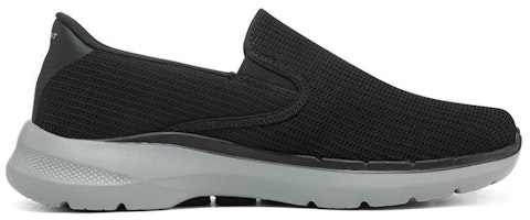 Skechers Go Walk 6 Anaglyph 'Hitam Abu' 216201-BKGY Order Skechers Go Walk 6 Anaglyph 'Hitam Abu' 216201-BKGY