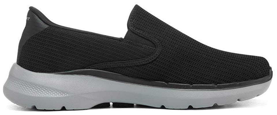 Skechers Go Walk 6 Anaglif 'Hitam Kelabu' 216201-BKGY Order Skechers Go Walk 6 Anaglif 'Hitam Kelabu' 216201-BKGY