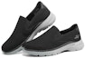 Lookbook Skechers Go Walk 6 Anaglif 'Hitam Kelabu' 216201-BKGY