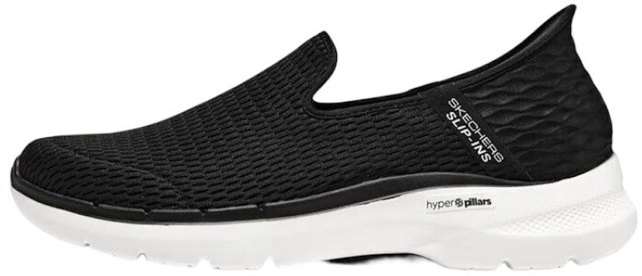 Skechers Go Walk 6 Shoes 'Black White' 894234-BLK Buy Skechers Go Walk 6 Shoes 'Black White' 894234-BLK