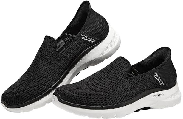 Skechers Go Walk 6 Shoes 'Black White' 894234-BLK Lookbook Skechers Go Walk 6 Shoes 'Black White' 894234-BLK