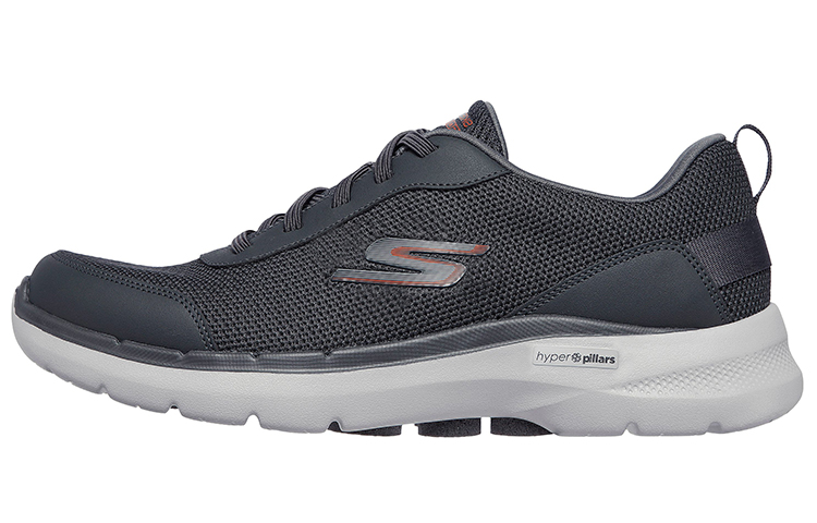Skechers GO WALK 6 'Bold Knight Black Grey' 216204-CHAR