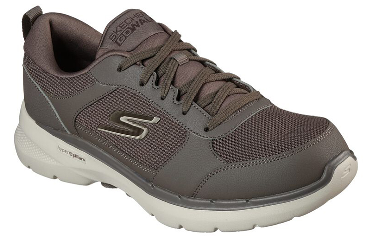 Lookbook Skechers Go Walk 6 ''Freizeit Sport Braun'' 216203-KHK