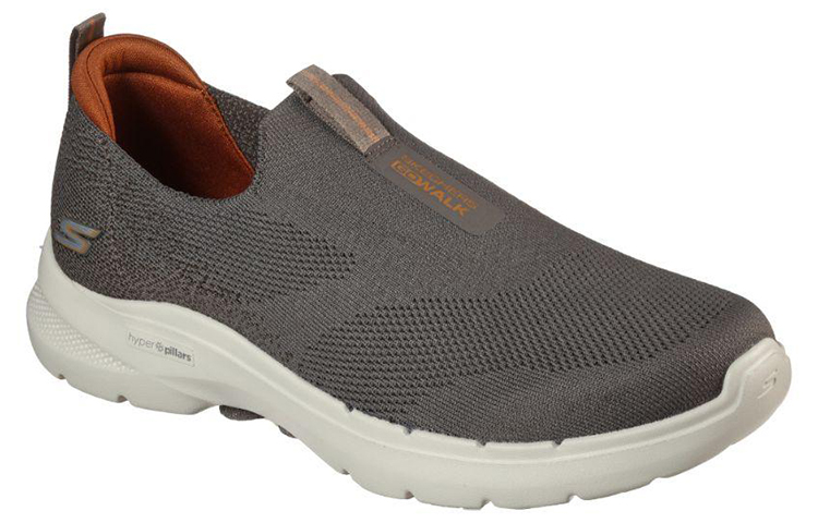 Skechers Go Walk 6 'Deep Grey Slip-On' 圖 3