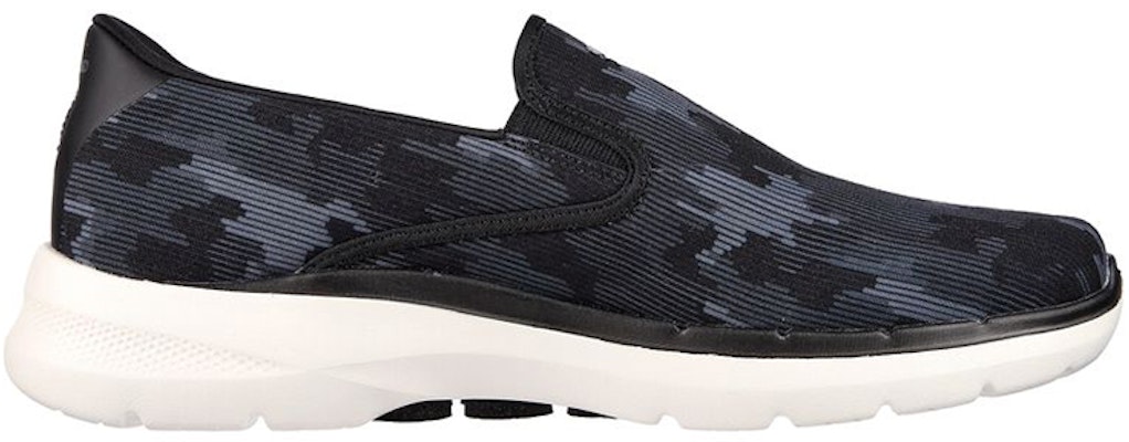 Skechers Go Walk 6 'Digi Camo Black Grey' 216305-BKMT Order Skechers Go Walk 6 'Digi Camo Black Grey' 216305-BKMT