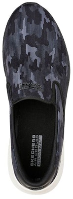 Skechers Go Walk 6 'Digi Camo Black Grey' 216305-BKMT Lookbook Skechers Go Walk 6 'Digi Camo Black Grey' 216305-BKMT