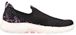 Skechers Go Walk 6 'Floral Sunrise' 124543-BKMT