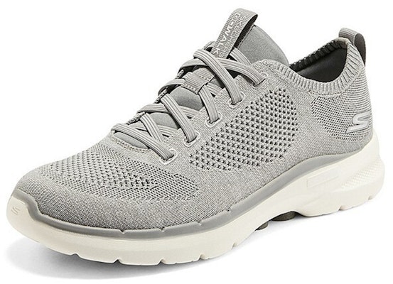 Skechers Go Walk 6 Shoes 'Grey Cream White' 894139-GMLT Lookbook Skechers Go Walk 6 Shoes 'Grey Cream White' 894139-GMLT