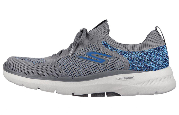 Buy Skechers GO WALK 6 運動休閒鞋 灰藍