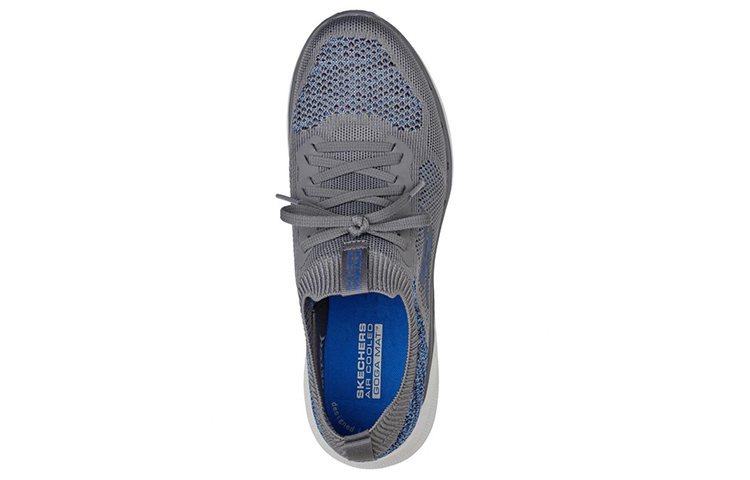 Lookbook Skechers GO WALK 6 運動休閒鞋 灰藍