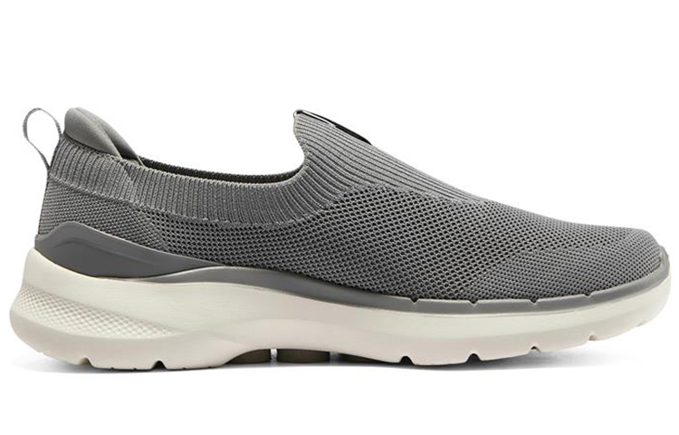 Skechers Go Walk 6 'Light Grey Slip-On' 圖 2