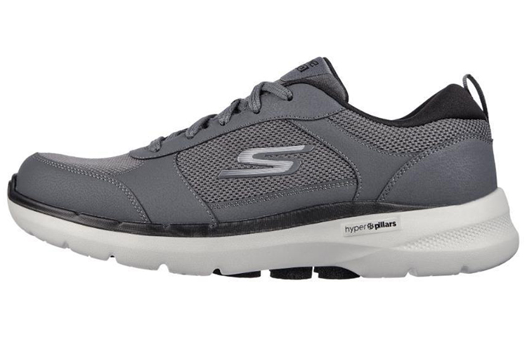 Skechers Go Walk 6 'Low-Top Running Grey' 216203-CCBK