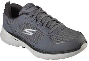 Lookbook Skechers Go Walk 6 低筒跑步鞋 灰