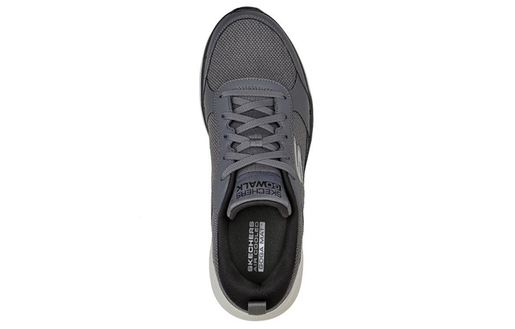 Shop Skechers Go Walk 6 低筒跑步鞋 灰