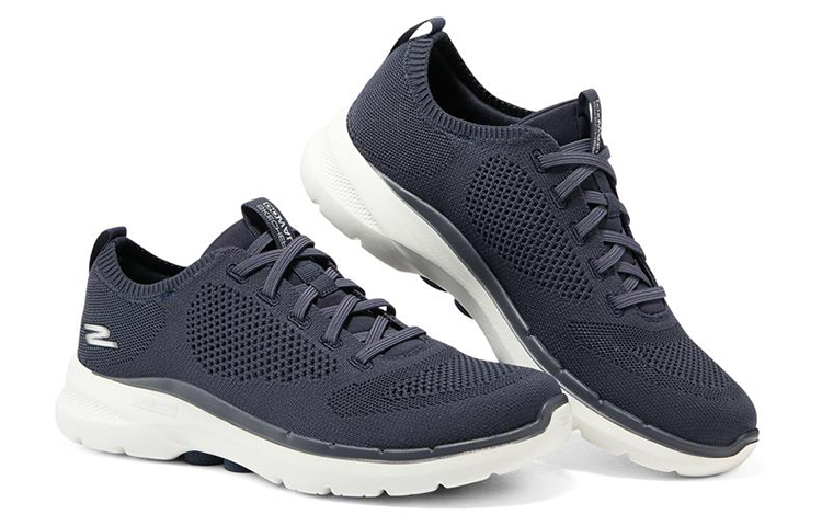 Skechers Go Walk 6 Shoes 'Navy Blue' 圖 3
