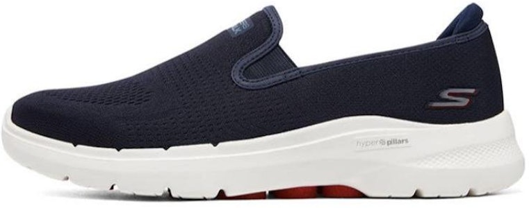 斯凯奇 Go Walk 6 男鞋‘海军蓝红’ 216280-NVRD Buy 斯凯奇 Go Walk 6 男鞋‘海军蓝红’ 216280-NVRD