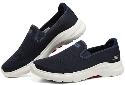 斯凯奇 Go Walk 6 男鞋‘海军蓝红’ 216280-NVRD Lookbook 斯凯奇 Go Walk 6 男鞋‘海军蓝红’ 216280-NVRD