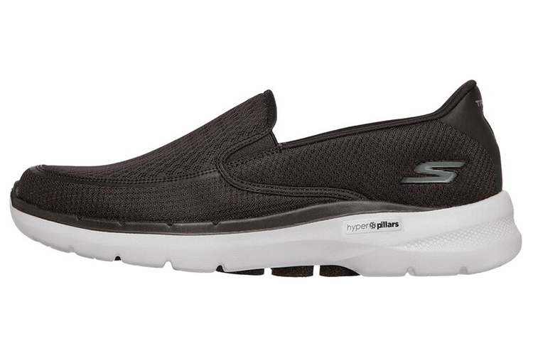 Skechers Go Walk 6 'Orva Breathable Comfort Low-cut Casual Black Grey' 216200-BKGY