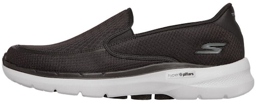 Skechers Go Walk 6 'Orva Breathable Comfort Low-cut Casual Black Grey' 216200-BKGY Skechers Go Walk 6 'Orva Breathable Comfort Low-cut Casual Black Grey' 216200-BKGY