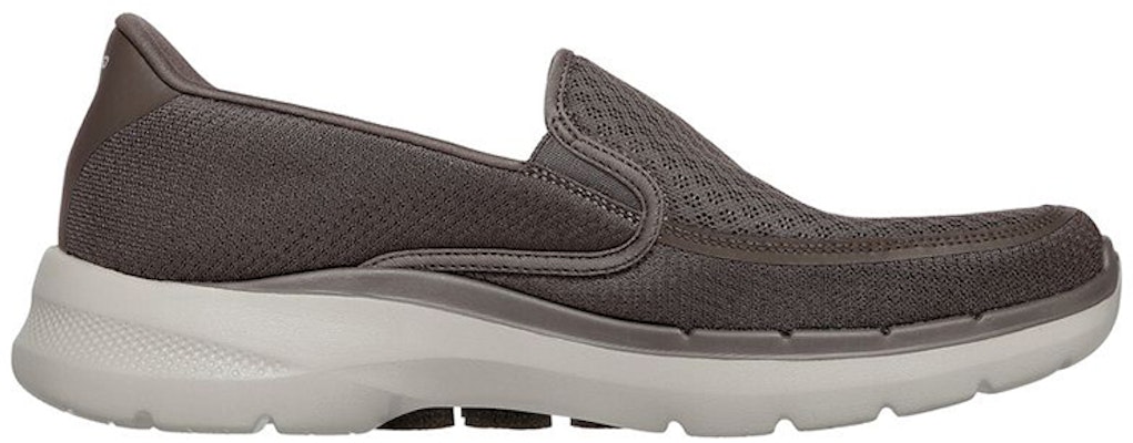 Skechers Go Walk 6 'Orva Light Breathable Low-Top Casual Grey-Beige' 216200-TPE Order Skechers Go Walk 6 'Orva Light Breathable Low-Top Casual Grey-Beige' 216200-TPE