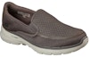 Lookbook Skechers Go Walk 6 'Orva Ringan Bernafas Kasual Rendah Kelabu-Beige' 216200-TPE