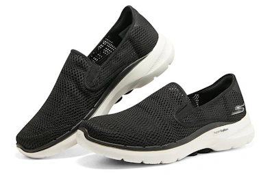 Skechers Go Walk 6 'Black White'