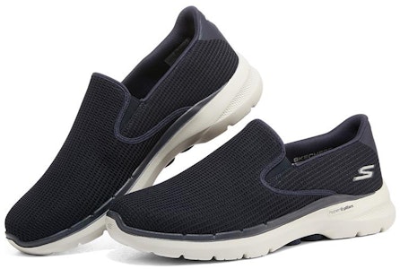 Skechers Go Walk 6 Anaglyph 'Navy' Sepatu Pria/Navy Wanita 216201-NVY Lookbook Skechers Go Walk 6 Anaglyph 'Navy' Sepatu Pria/Navy Wanita 216201-NVY