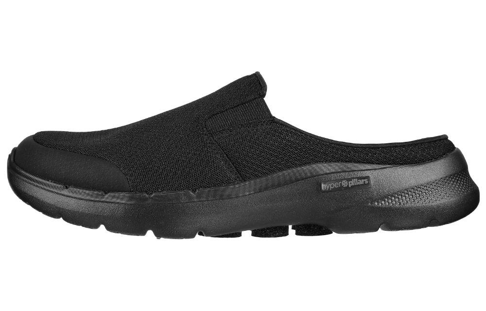 Buy Skechers Go Walk 6 舒適通風 套穿式運動休閒鞋 黑色