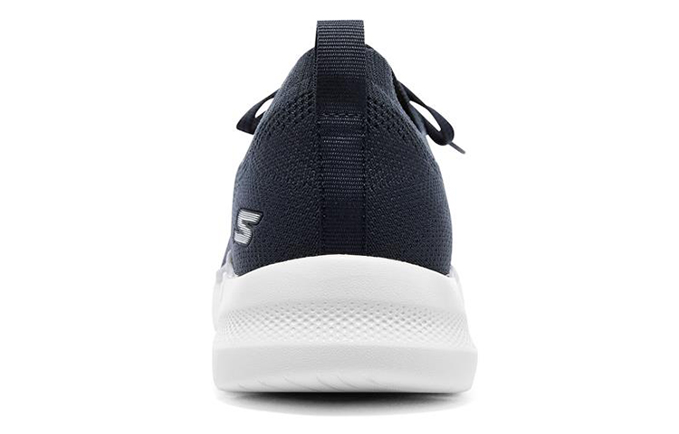 Shop Skechers Go Walk 6 超弹海军蓝无带款 216272-NVY