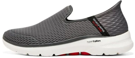 Skechers Go Walk 6 Shoes 'Grey Red White' 894234-GYRD Skechers Go Walk 6 Shoes 'Grey Red White' 894234-GYRD