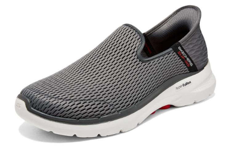 Order Skechers Go Walk 6 防滑耐磨 低筒 運動休閒鞋 男款 灰色