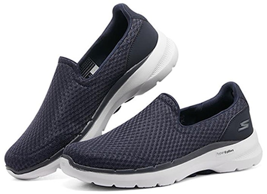 スケッチャーズ GOwalk 6 スリップオン (ブルー) 216208-NVY Lookbook スケッチャーズ GOwalk 6 スリップオン (ブルー) 216208-NVY