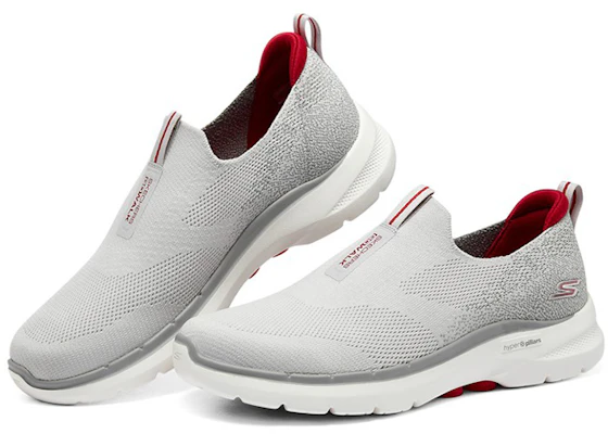 Skechers Go Walk 6 Slip On Grigio 216202-GYRD Lookbook Skechers Go Walk 6 Slip On Grigio 216202-GYRD