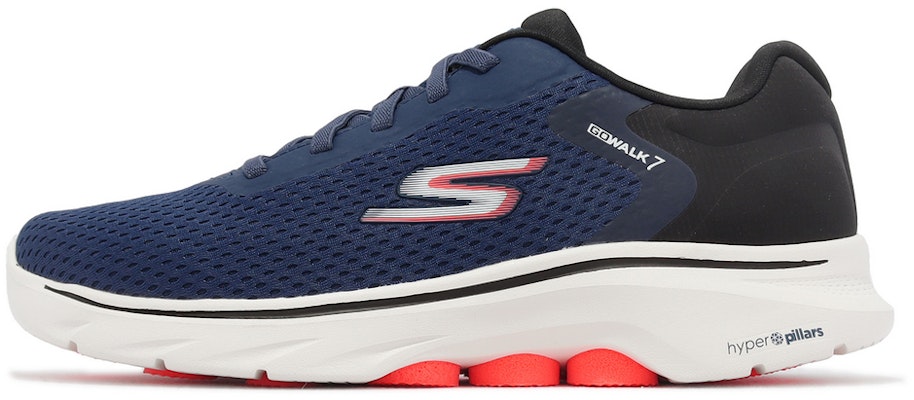 SKECHERS GO WALK 7 Running Shoes Blue Black Blue-black 216636NVBK Order SKECHERS GO WALK 7 Running Shoes Blue Black Blue-black 216636NVBK