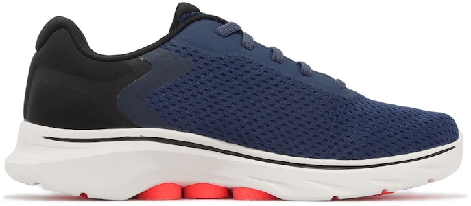 SKECHERS GO WALK 7 Sepatu Lari Biru Hitam Blue-Black 216636NVBK Lookbook SKECHERS GO WALK 7 Sepatu Lari Biru Hitam Blue-Black 216636NVBK