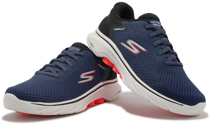 SKECHERS GO WALK 7 Running Shoes Blue Black Blue-black 216636NVBK Purchase SKECHERS GO WALK 7 Running Shoes Blue Black Blue-black 216636NVBK