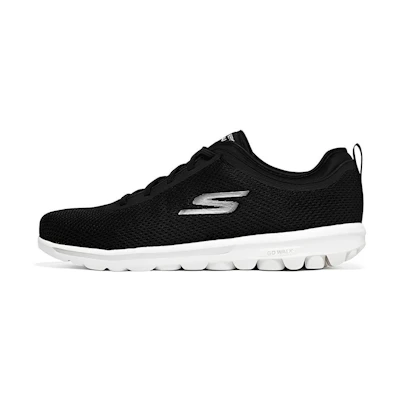 Skechers Go Walk Classic Lace Up 'Black White'