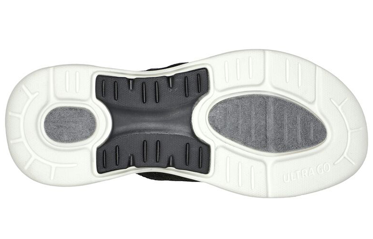 Purchase Skechers Go Walk ''Comfort Teenslippers Zwart Wit'' 229057-BKW
