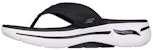 Skechers Go Walk 'Sandal Selesa Hitam Putih' 229057-BKW