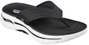 Lookbook Skechers Go Walk 'Sandal Selesa Hitam Putih' 229057-BKW