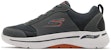 Skechers Go Walk 'Kasual Bernafas Kelabu Rendah-Atas' 216122-CCOR
