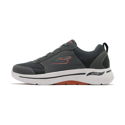 Skechers Go Walk 'Grey Low-Top Casual Breathable Running'