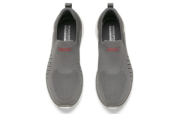 Shop Skechers Go Walk 'Kelabu Merah Kasut Selesa Bertapak Rendah' 216205-GYRD