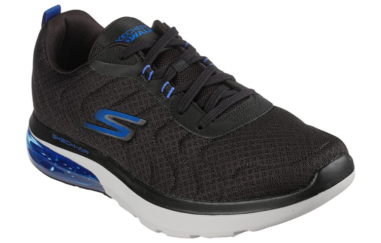 Lookbook Skechers Go Walk Air 2.0 'Black Blue' 216154-BKBL