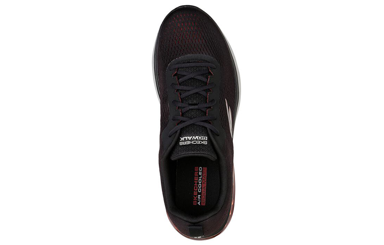 Lookbook Skechers Go Walk Air 2.0 'Black Red' 216241-BKRD