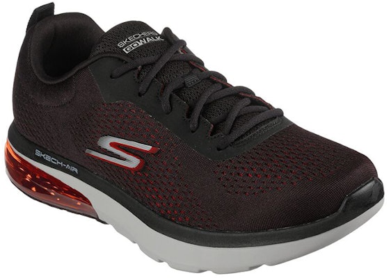 Skechers Go Walk Air 2.0 'Black Red' 216241-BKRD Shop Skechers Go Walk Air 2.0 'Black Red' 216241-BKRD