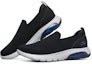 Lookbook Skechers Go Walk Air 'Hitam Biru' 54490-BKBL