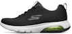 Skechers Go Walk Air 'Hitam Hijau' 54491-BKLM